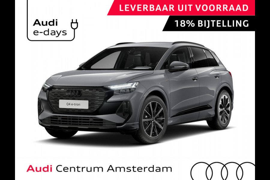 Audi Q4 e-tron 45 S edition Competition e-tron 82 kWh 286 pk | Assistentiepakket plus | Comfortpakket | Ambient lichtpakket | Optiekpakket zwart plus |