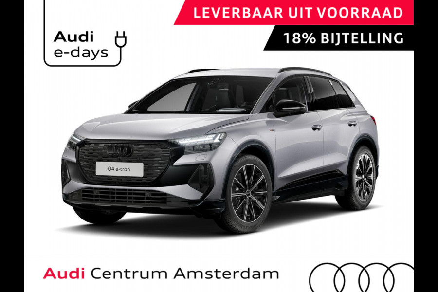 Audi Q4 e-tron 45 S edition Competition e-tron 82 kWh 286 pk | Assistentiepakket plus | Comfortpakket | Ambient lichtpakket | Optiekpakket zwart plus |