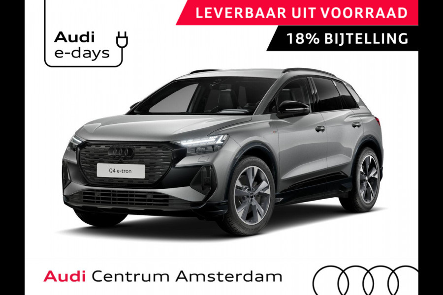 Audi Q4 e-tron 45 S edition Competition 82 kWh 286 pk | Assistentiepakket plus | Comfortpakket | Ambient lichtpakket | Optiekpakket zwart plus |