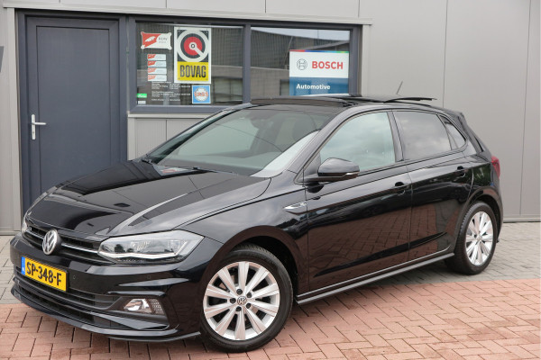 Volkswagen Polo 1.0 TSI 85kw 116pk R-Line Highline , 6 versn. Panoramadak, Led , PDC, Cruise, Carplay , Achteruitrijcamera , Sportstoelen , Actieve demping .DAB+, etc .