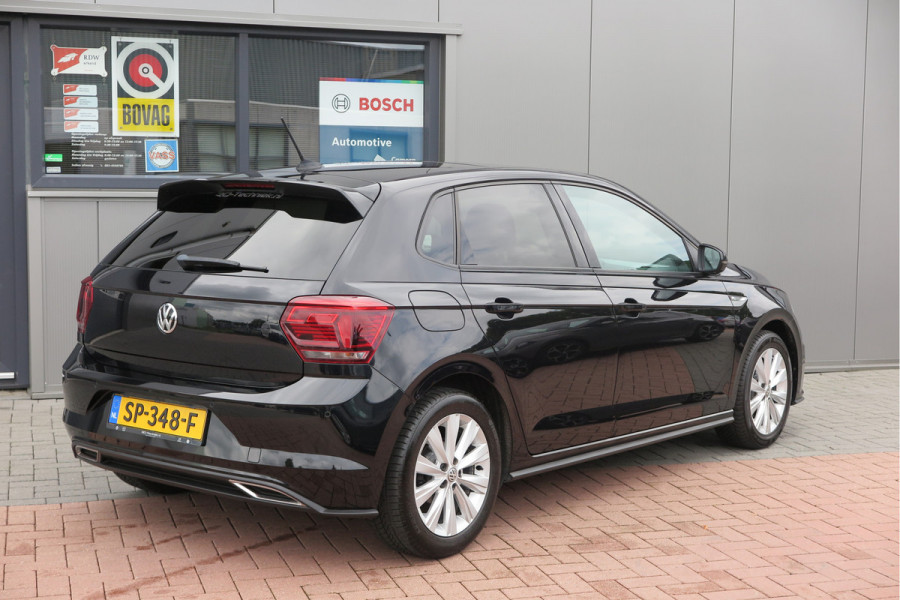 Volkswagen Polo 1.0 TSI 85kw 116pk R-Line Highline , 6 versn. Panoramadak, Led , PDC, Cruise, Carplay , Achteruitrijcamera , Sportstoelen , Actieve demping .DAB+, etc .