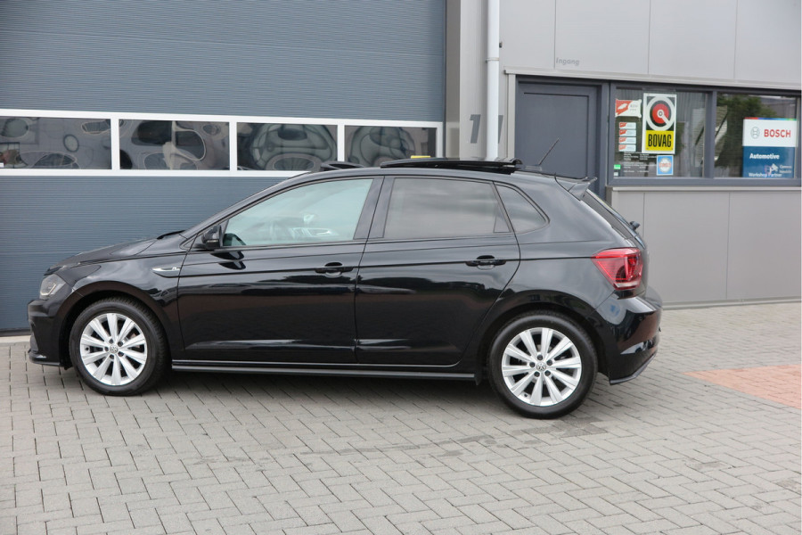 Volkswagen Polo 1.0 TSI 85kw 116pk R-Line Highline , 6 versn. Panoramadak, Led , PDC, Cruise, Carplay , Achteruitrijcamera , Sportstoelen , Actieve demping .DAB+, etc .