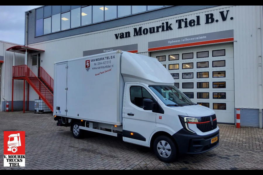 Renault Master IN 2026 BPM VRIJ - 150.35 FWD EURO 6 EL - LAADBAK & LAADKLEP - V-53-JLF