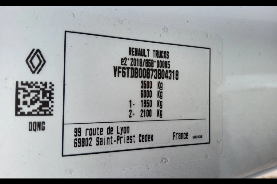 Renault Master IN 2026 BPM VRIJ - 150.35 FWD EURO 6 EL - LAADBAK & LAADKLEP - V-53-JLF