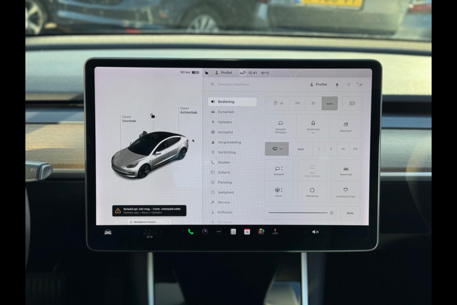 Tesla Model 3 Long Range RWD 75 kWh 2019 NAVI NAP