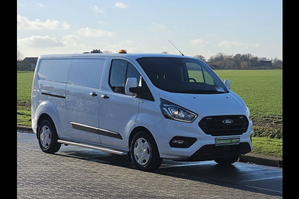 Ford Transit Custom 340 2.0 TDCI L2H1 Trend NAP Euro6 Airco Trekhaak Sidebars Bumpers-Kleur Oh-Historie Wp-Inrichting 1e Eigenaar!