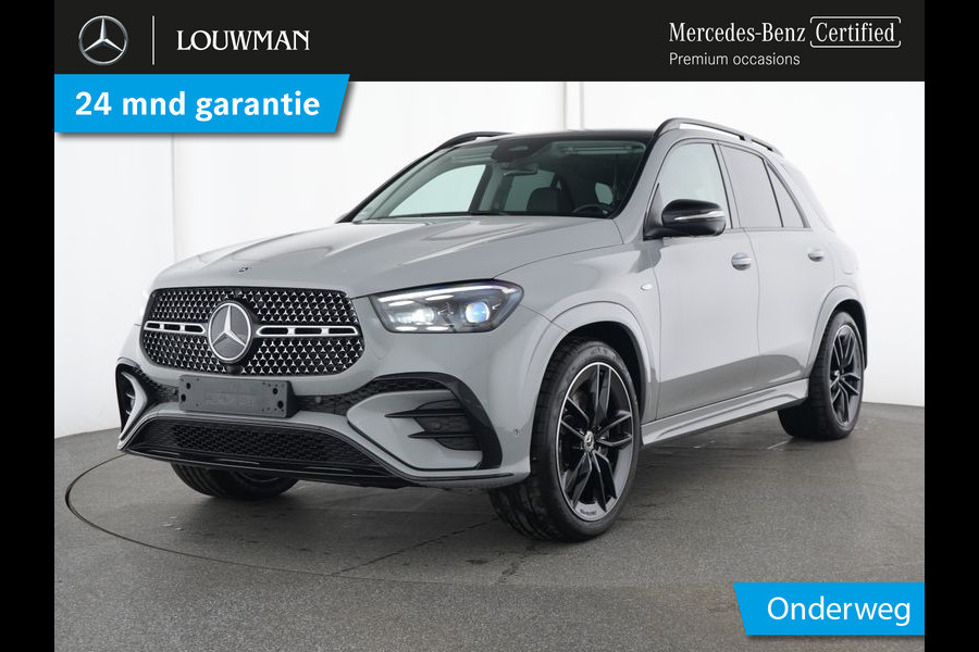Mercedes-Benz GLE 400 e 4MATIC AMG Plug-In Hybride AMG Line | Night Pakket | Panorama Schuif-Kanteldak | 	Head-up-Display | Trekhaak | AC en DC Laden | Distronic. Inclusief 24 maanden MB Certified garantie voor Europa.