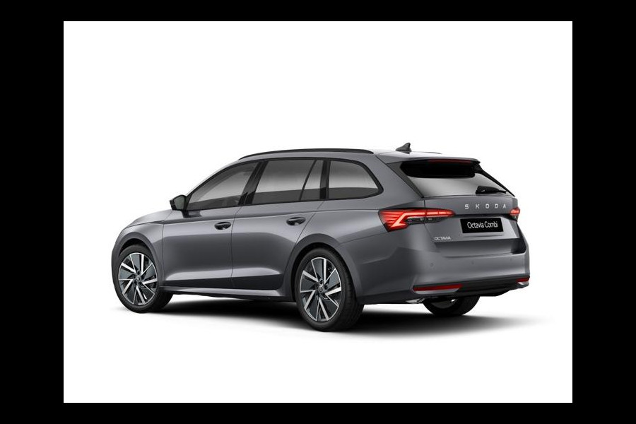Škoda Octavia Combi Business Edition m-HEV 1.5 TSI 115 pk 7 versn. DSG | Sunset | Wegklapbare trekhaak | 18 inch lichtmetalen velgen Vega Aero zwart