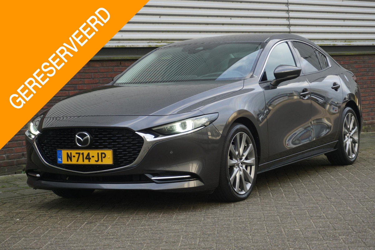 Mazda 3 2.0 e-SkyActiv-X M Hybrid 186 Luxury/Leer/18Inch/ Head-Up/Dealeronderhouden