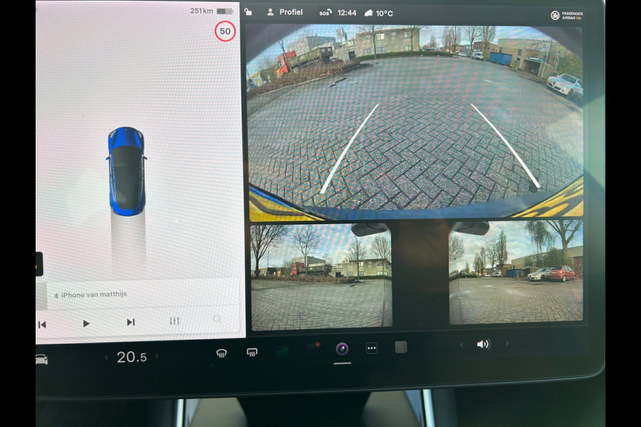 Tesla Model 3 Long Range AWD 75 kWh 82% SOH Trekhaak 910kg Rijklaarprijs!