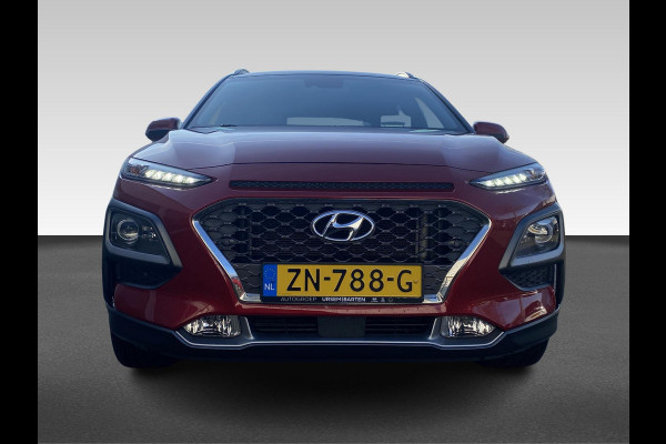 Hyundai Kona 1.6 T-GDI Premium | automaat | 177PK | volleder | trekhaak | stoelverwarming | stoelventilatie | stuurverwarming |