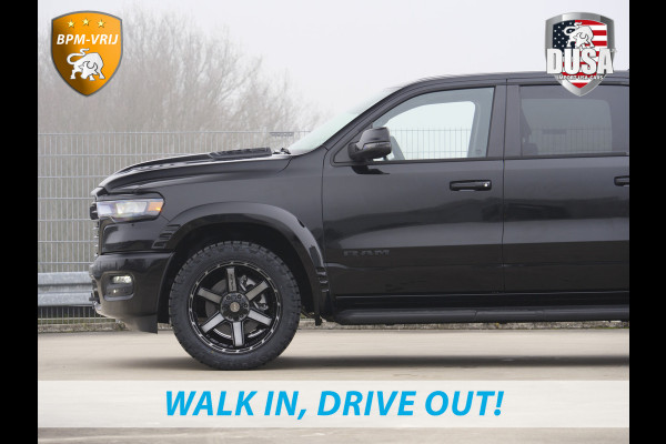Dodge Ram 1500 | Laramie | Night | 3.0L I6 Hurricane | 4X4 | | BPM-VRIJ | 14,4-inch Touchscreen | Passenger Display | Getoonde accessoires zijn verkrijgbaar tegen meerprijs