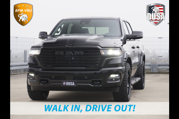 Dodge Ram 1500 | Laramie | Night | 3.0L I6 Hurricane | 4X4 | | BPM-VRIJ | 14,4-inch Touchscreen | Passenger Display | Getoonde accessoires zijn verkrijgbaar tegen meerprijs