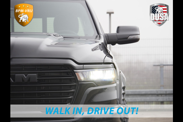 Dodge Ram 1500 | Laramie | Night | 3.0L I6 Hurricane | 4X4 | | BPM-VRIJ | 14,4-inch Touchscreen | Passenger Display | Getoonde accessoires zijn verkrijgbaar tegen meerprijs