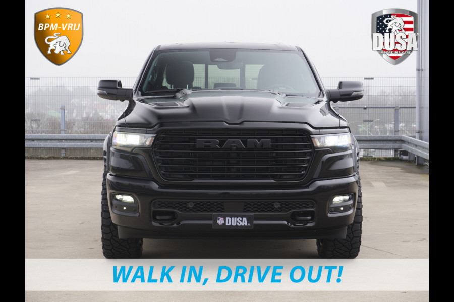 Dodge Ram 1500 | Laramie | Night | 3.0L I6 Hurricane | 4X4 | | BPM-VRIJ | 14,4-inch Touchscreen | Passenger Display | Getoonde accessoires zijn verkrijgbaar tegen meerprijs