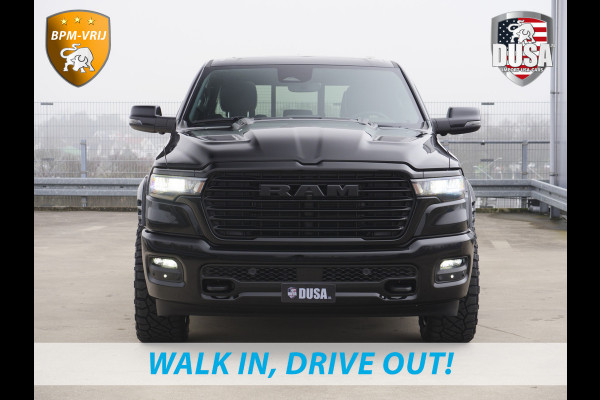 Dodge Ram 1500 | Laramie | Night | 3.0L I6 Hurricane | 4X4 | | BPM-VRIJ | 14,4-inch Touchscreen | Passenger Display | Getoonde accessoires zijn verkrijgbaar tegen meerprijs