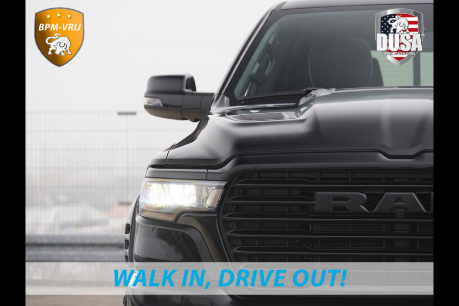 Dodge Ram 1500 | Laramie | Night | 3.0L I6 Hurricane | 4X4 | | BPM-VRIJ | 14,4-inch Touchscreen | Passenger Display | Getoonde accessoires zijn verkrijgbaar tegen meerprijs