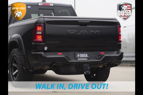 Dodge Ram 1500 | Laramie | Night | 3.0L I6 Hurricane | 4X4 | | BPM-VRIJ | 14,4-inch Touchscreen | Passenger Display | Getoonde accessoires zijn verkrijgbaar tegen meerprijs