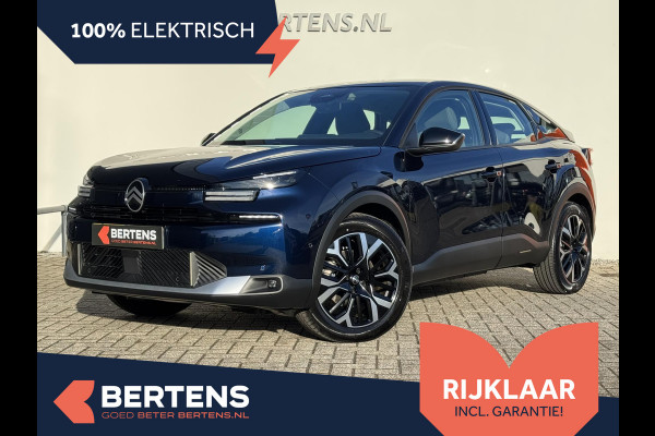 Citroën Ë-C4 Business 156pk Extended range 54 kWh | 8 jaar garantie | Prijs is rijklaar