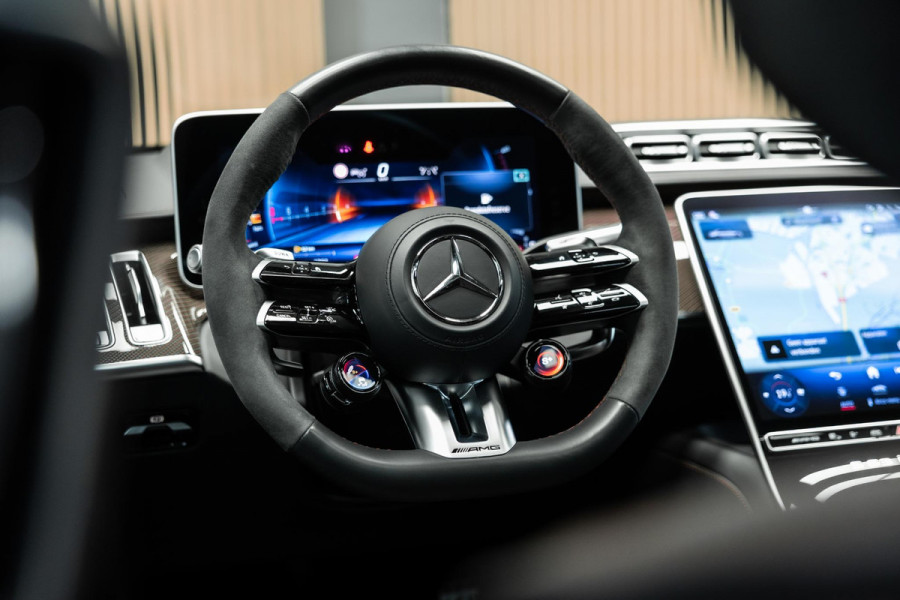 Mercedes-Benz S-Klasse AMG 63 S E Performance | Edition 1 | Carbon Rood | Achteras Besturing | Stoelmassage |