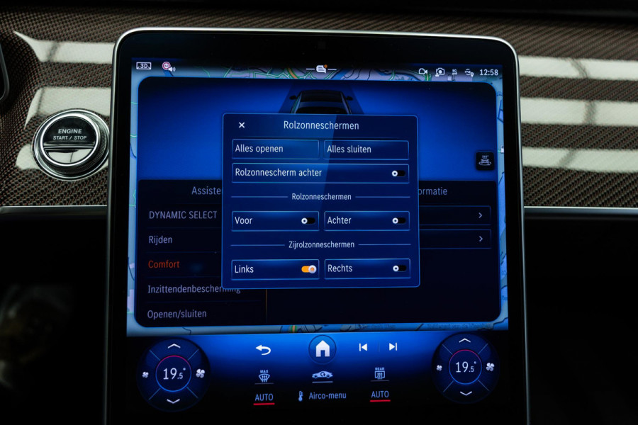 Mercedes-Benz S-Klasse AMG 63 S E Performance | Edition 1 | Carbon Rood | Achteras Besturing | Stoelmassage |