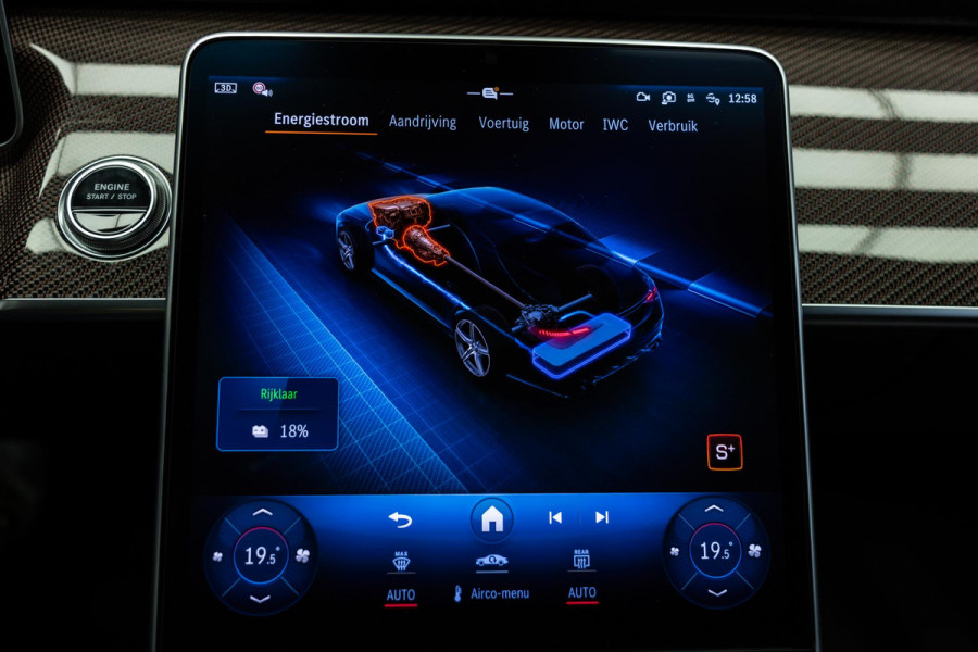 Mercedes-Benz S-Klasse AMG 63 S E Performance | Edition 1 | Carbon Rood | Achteras Besturing | Stoelmassage |