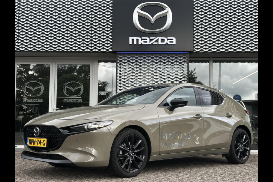 Mazda 3 2.5 e-SkyActiv-G M Hybrid 140 Nagisa | AUTOMAAT | ALL SEASON | CAMERA | PARKEER SENSOREN VOOR EN ACHTER |
