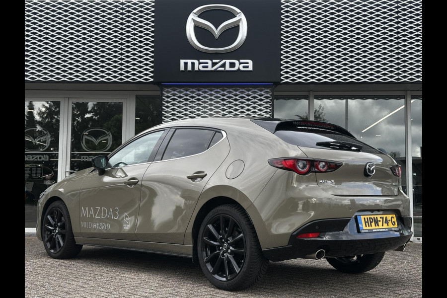 Mazda 3 2.5 e-SkyActiv-G M Hybrid 140 Nagisa | AUTOMAAT | ALL SEASON | CAMERA | PARKEER SENSOREN VOOR EN ACHTER |