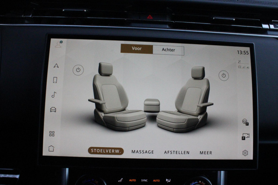 Land Rover Range Rover 4.4 V8 P530 SV LWB AWD AUTOMAAT | PANORAMISCH SCHUIF/KANTEL DAK | MEESTURENDE ACHTERAS | ELEKTRISCH WEGKLAPBARE TREKHAAK | SV INTERIEUR FIRST CLASS CABIN PACK (TWEE VOLLEDIG VERTELBARE ACHTERSTOELEN MET SCHERMEN EN KOELKAST) (RSE) | 23" OBLIVN VELGEN | LUCHTVERING | MASSAGE FUNCTIE OP ALLE STOELEN INCL. VERWARMING EN KOELING | VOORRUIT/STUUR VERWARMING | PRIVACY GLASS | LEDEREN BEKLEDING SEMI ANILINE/EBONY | ADAPTIVE CRUISE CONTROL | ALLE STOELEN ELEKTRISCH VERSTELBAAR 24 VOUDIG | 360° CAMERA | HEMELBEKLEDING LEDER EBONY | DODEHOEK DETECTIE | HEAD UP DISPLAY | SOFT CLO