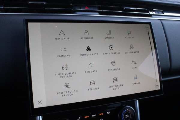 Land Rover Range Rover 4.4 V8 P530 SV LWB AWD AUTOMAAT | PANORAMISCH SCHUIF/KANTEL DAK | MEESTURENDE ACHTERAS | ELEKTRISCH WEGKLAPBARE TREKHAAK | SV INTERIEUR FIRST CLASS CABIN PACK (TWEE VOLLEDIG VERTELBARE ACHTERSTOELEN MET SCHERMEN EN KOELKAST) (RSE) | 23" OBLIVN VELGEN | LUCHTVERING | MASSAGE FUNCTIE OP ALLE STOELEN INCL. VERWARMING EN KOELING | VOORRUIT/STUUR VERWARMING | PRIVACY GLASS | LEDEREN BEKLEDING SEMI ANILINE/EBONY | ADAPTIVE CRUISE CONTROL | ALLE STOELEN ELEKTRISCH VERSTELBAAR 24 VOUDIG | 360° CAMERA | HEMELBEKLEDING LEDER EBONY | DODEHOEK DETECTIE | HEAD UP DISPLAY | SOFT CLO