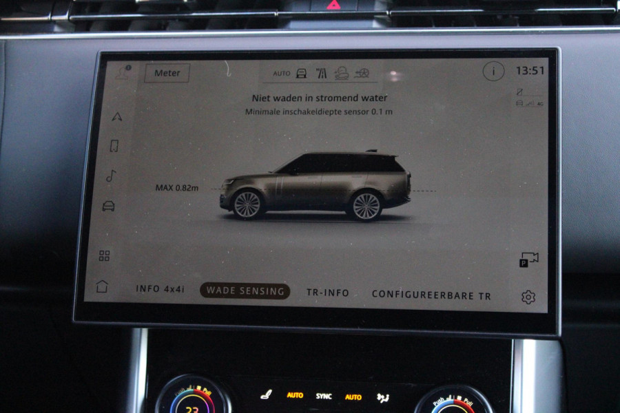 Land Rover Range Rover 4.4 V8 P530 SV LWB AWD AUTOMAAT | PANORAMISCH SCHUIF/KANTEL DAK | MEESTURENDE ACHTERAS | ELEKTRISCH WEGKLAPBARE TREKHAAK | SV INTERIEUR FIRST CLASS CABIN PACK (TWEE VOLLEDIG VERTELBARE ACHTERSTOELEN MET SCHERMEN EN KOELKAST) (RSE) | 23" OBLIVN VELGEN | LUCHTVERING | MASSAGE FUNCTIE OP ALLE STOELEN INCL. VERWARMING EN KOELING | VOORRUIT/STUUR VERWARMING | PRIVACY GLASS | LEDEREN BEKLEDING SEMI ANILINE/EBONY | ADAPTIVE CRUISE CONTROL | ALLE STOELEN ELEKTRISCH VERSTELBAAR 24 VOUDIG | 360° CAMERA | HEMELBEKLEDING LEDER EBONY | DODEHOEK DETECTIE | HEAD UP DISPLAY | SOFT CLO