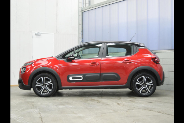 Citroën C3 1.2 PureTech Feel | CRUISECONTROL | CARPLAY | E.C.C. | ZWART DAK |