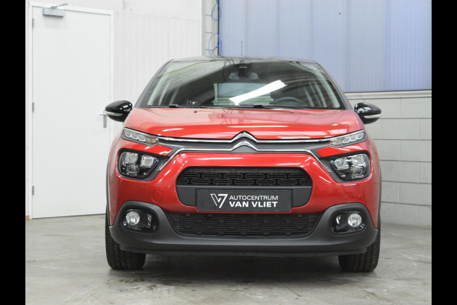 Citroën C3 1.2 PureTech Feel | CRUISECONTROL | CARPLAY | E.C.C. | ZWART DAK |