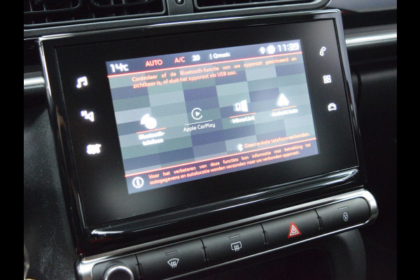 Citroën C3 1.2 PureTech Feel | CRUISECONTROL | CARPLAY | E.C.C. | ZWART DAK |