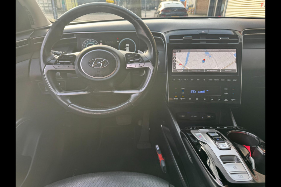 Hyundai Tucson 1.6 T-GDI HEV Premium- Navigatie I Leer I Airco I Sport velgen I LED I PDC I Dealer onderhouden