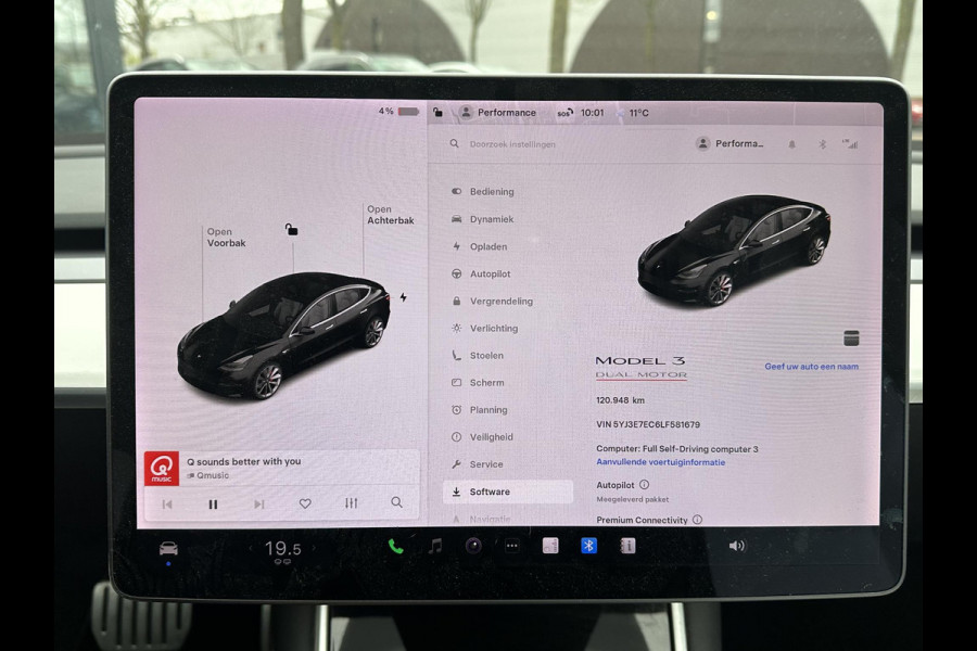Tesla Model 3 Performance AWD 75 kWh VERWACHT | 20 inch velgen (als nieuw) | Zeer nette staat | Rijklaar geleverd incl. 12 mnd Bovag-garantie | Tesla fabrieksgarantie op de hoogvolt accu t/m 13-12-2027 of 192.000 km