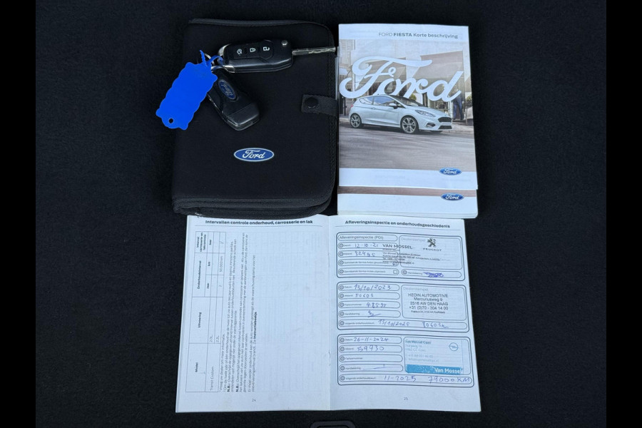Ford Fiesta 1.1 Trend Navi,Clima,Rijstrooksensor,Lm velgen,Pdc,Dealer Onderhouden,N.A.P,Weinig Km,Apk tot 11-2026