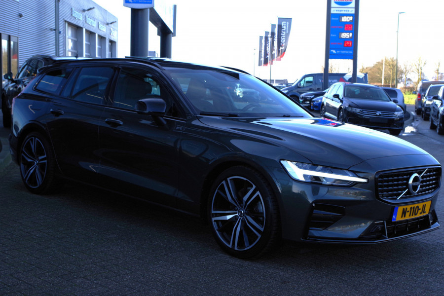 Volvo V60 2.0 B3 163 PK R-Design, Panoramadak, Harman/Kardon, Trekhaak, Leder, Sportstoelen
