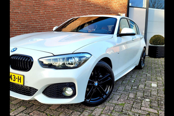BMW 1-serie 118i Edition M-Sport, Dak, Harman K., Cognac leer (BTW NL NAP)