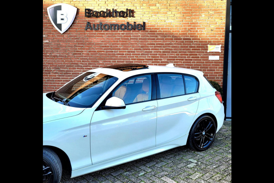 BMW 1-serie 118i Edition M-Sport, Dak, Harman K., Cognac leer (BTW NL NAP)