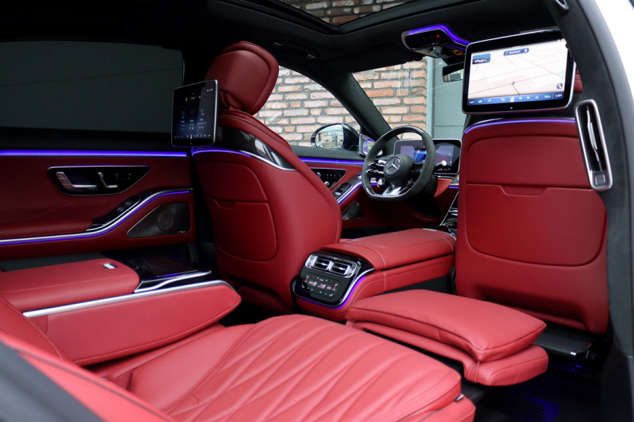 Mercedes-Benz S-Klasse AMG 63 S E Performance | 802pk | Carbon | Achterasbesturing | Distronic+ | Chauffeurspakket | Entertainment Achter | Stoelventilatie | Zonweringspakket | Vlakkenverwarming | Kuitmassage | Burmester High End 4D |