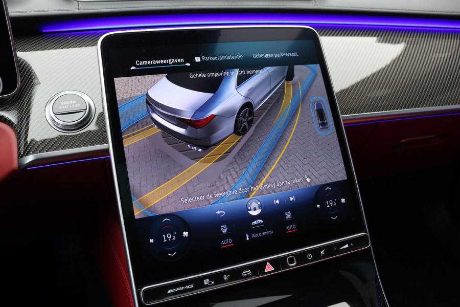 Mercedes-Benz S-Klasse AMG 63 S E Performance | 802pk | Carbon | Achterasbesturing | Distronic+ | Chauffeurspakket | Entertainment Achter | Stoelventilatie | Zonweringspakket | Vlakkenverwarming | Kuitmassage | Burmester High End 4D |