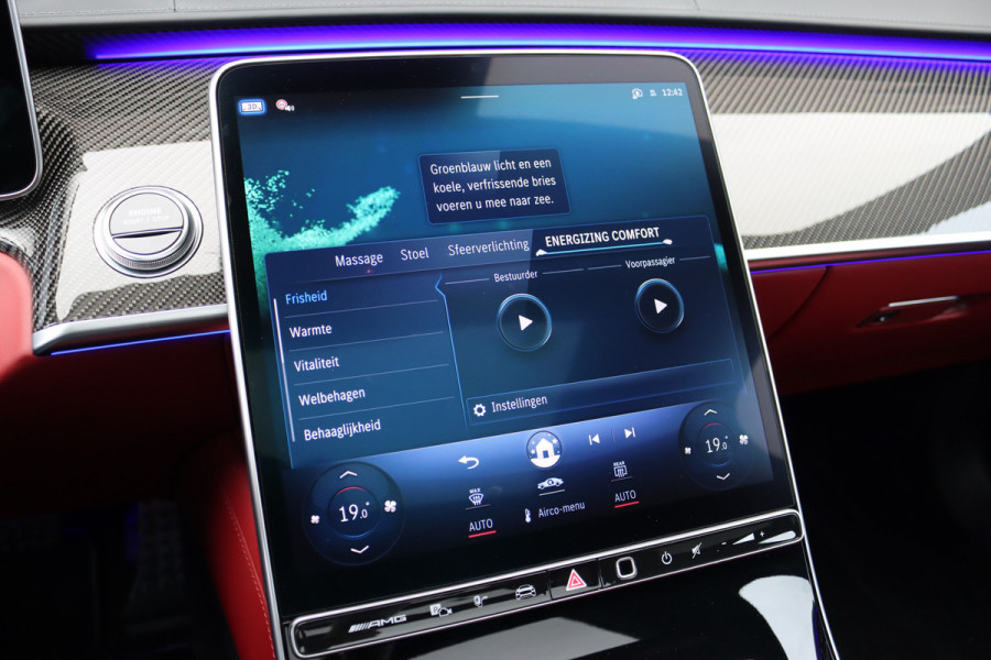 Mercedes-Benz S-Klasse AMG 63 S E Performance | 802pk | Carbon | Achterasbesturing | Distronic+ | Chauffeurspakket | Entertainment Achter | Stoelventilatie | Zonweringspakket | Vlakkenverwarming | Kuitmassage | Burmester High End 4D |