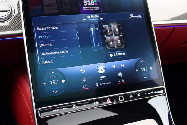 Mercedes-Benz S-Klasse AMG 63 S E Performance | 802pk | Carbon | Achterasbesturing | Distronic+ | Chauffeurspakket | Entertainment Achter | Stoelventilatie | Zonweringspakket | Vlakkenverwarming | Kuitmassage | Burmester High End 4D |