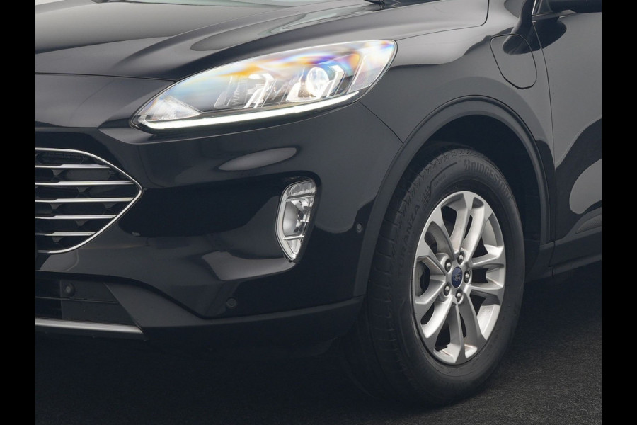 Ford Kuga 2.5 Titanium Plug In Hybrid 225pk Dealer O.H PHEV | Adaptive Cruise | 360 Camera | Sportstoelen Verwarmd | Keyless | Pilot Assist | Blis | Navigatie | Virtual | DAB |