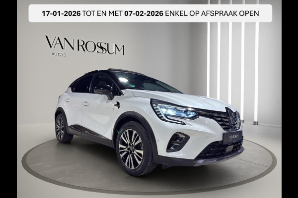 Renault Captur E-TECH Plug-in Hybrid Initiale Panoramadak | Leder | Bose | 360 Camera | Two Tone Dak |