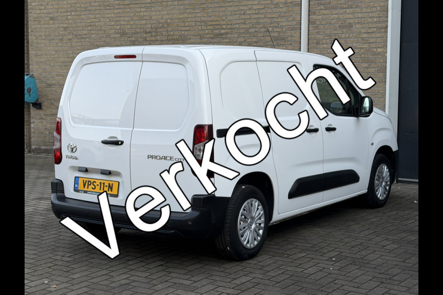 Toyota PROACE CITY 1.5 D-4D 100PK Euro 6 Live CarPlay/cruise control/navigatie systeem