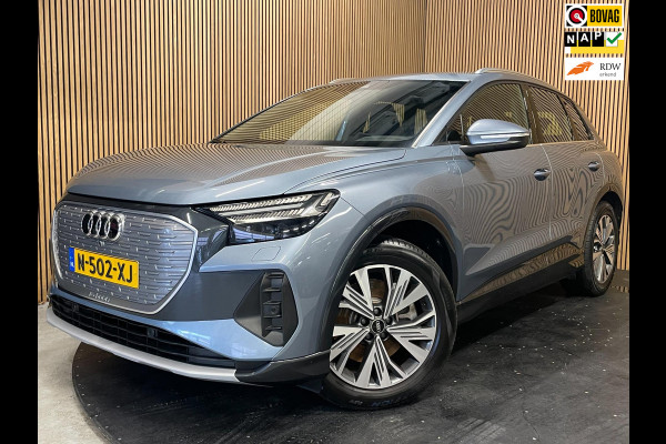 Audi Q4 e-tron 40 Launch edition Advanced Plus 77 kWh|95% SOH|VOLLEDER|ACC|CARPLAY|CAMERA|STOELVERW|NAVI|IN BTW|ORG.NL|1e EIG|NAP|