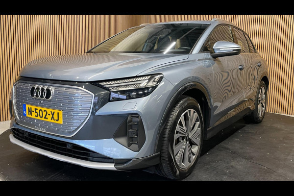 Audi Q4 e-tron 40 Launch edition Advanced Plus 77 kWh|95% SOH|VOLLEDER|ACC|CARPLAY|CAMERA|STOELVERW|NAVI|IN BTW|ORG.NL|1e EIG|NAP|