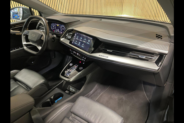 Audi Q4 e-tron 40 Launch edition Advanced Plus 77 kWh|95% SOH|VOLLEDER|ACC|CARPLAY|CAMERA|STOELVERW|NAVI|IN BTW|ORG.NL|1e EIG|NAP|